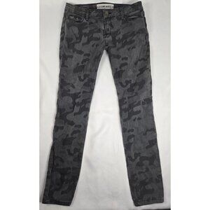 Etienne Marcel Womens Gray‎ Camouflage Skinny Jeans 29x29 Cotton Blend